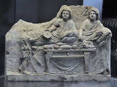 Sarcophagus with a Banquet Scene! Exploring Hellenistic Themes through Roman Funerary Art