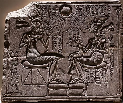 “The Relief of Akhenaten and Nefertiti” - 